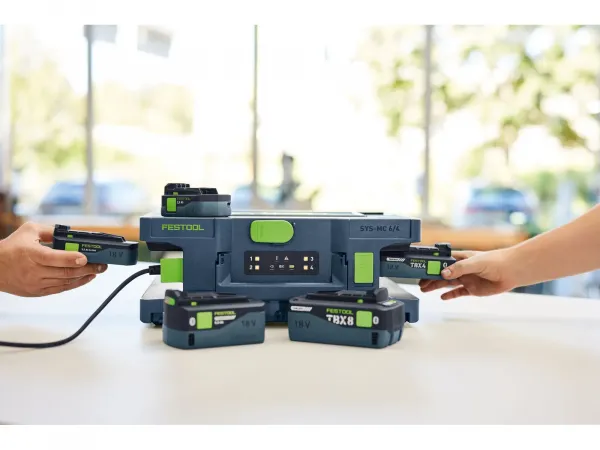 Festool Schnellladegerät SYS-MC 6/4 Nr. 578489
